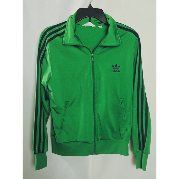 adidas eqt hoodie with stripe sleeves in green